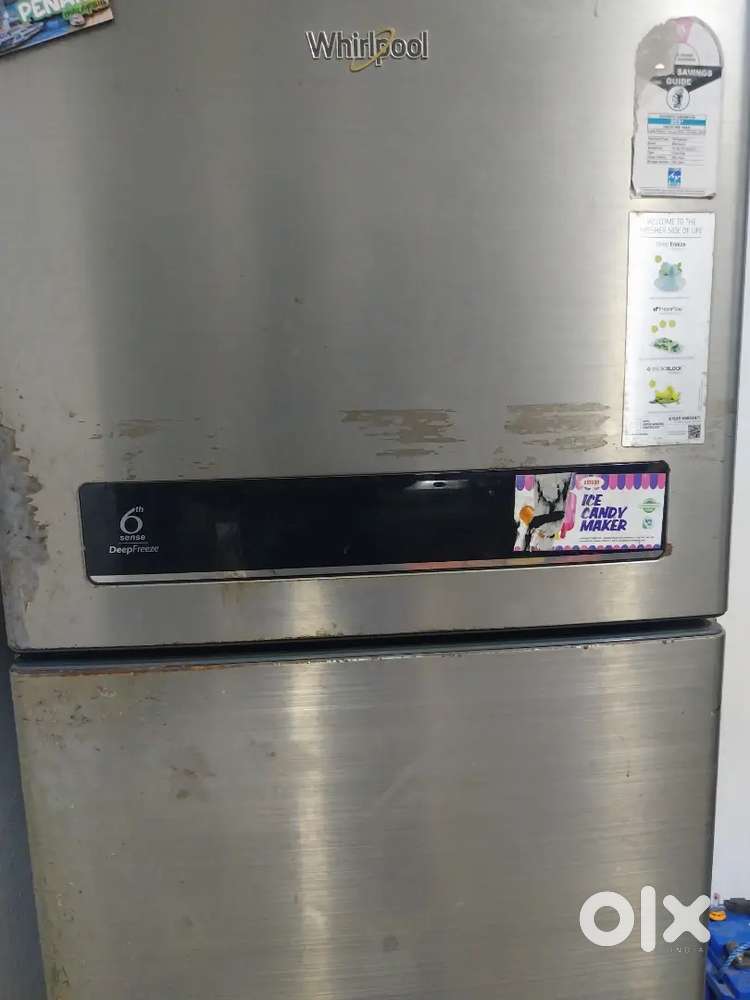 265L 6yr old doublw door froat free Whirlpool Fridge