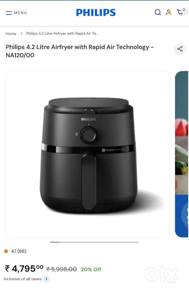 Air fryer philps