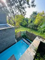 3 bhk Luxury farm house with Swimming pool for daily basis rent