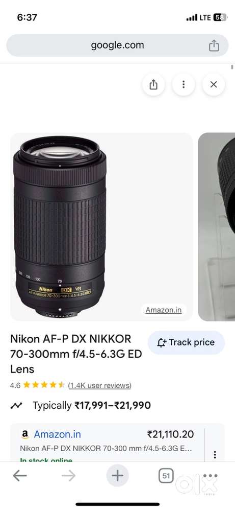 Nikon 300 mm lens