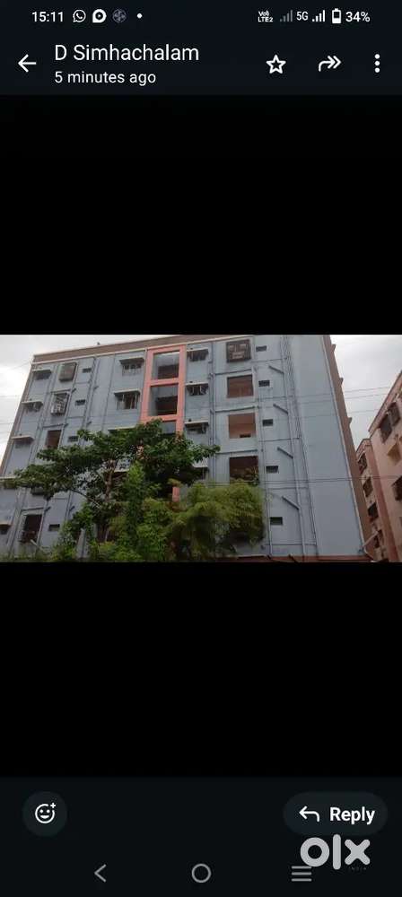 3BHK APHB Colony Flat kommadi Madurawada