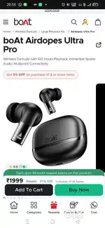 Boat earbuds ultra pro