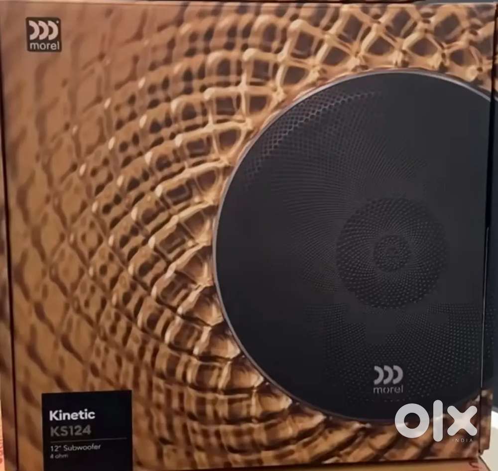 MOREL KINETIC KS124 12INCH CAR SUBWOOFER(BRAND NEW)