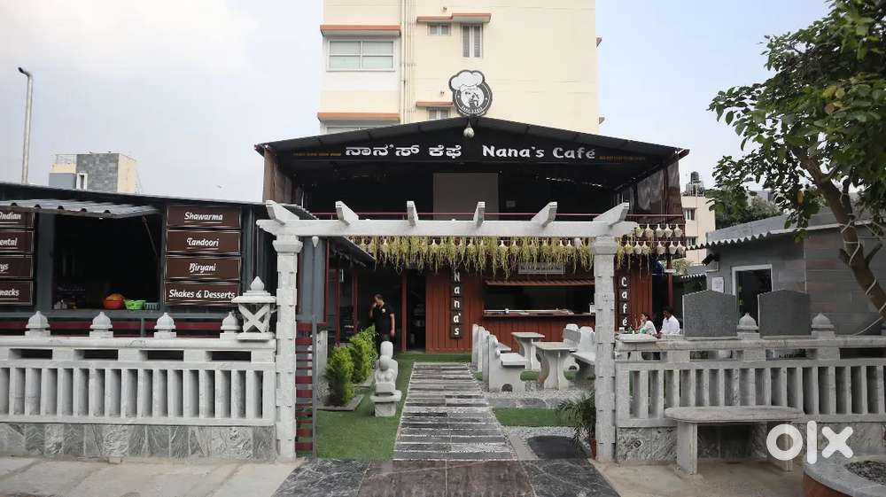 Nanas Cafe Business Sale: JP Nagar 8th Phase opposite to RVITM