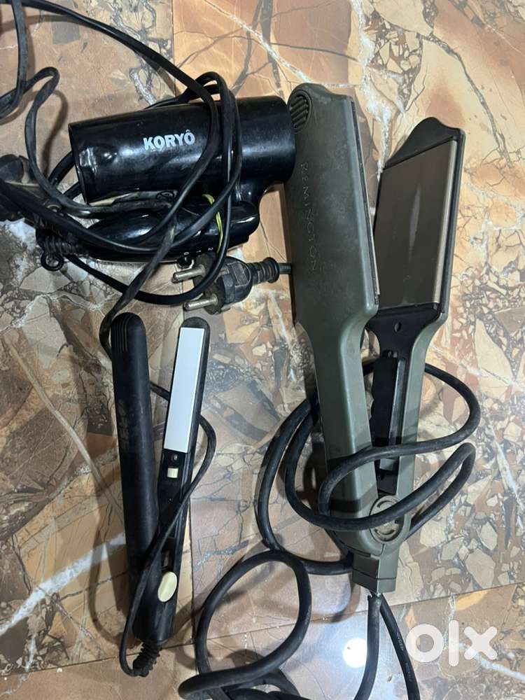 Remington Straightener + Koryo Hairdryer only at ₹2999