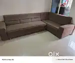 Home sofa, brown colour
