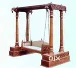 Brand new solid wooden swing