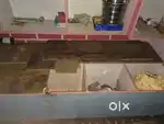 Kirana shop cabinet 10 box tayar troly