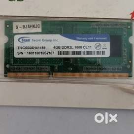 ddr3 laptop ram 4gb