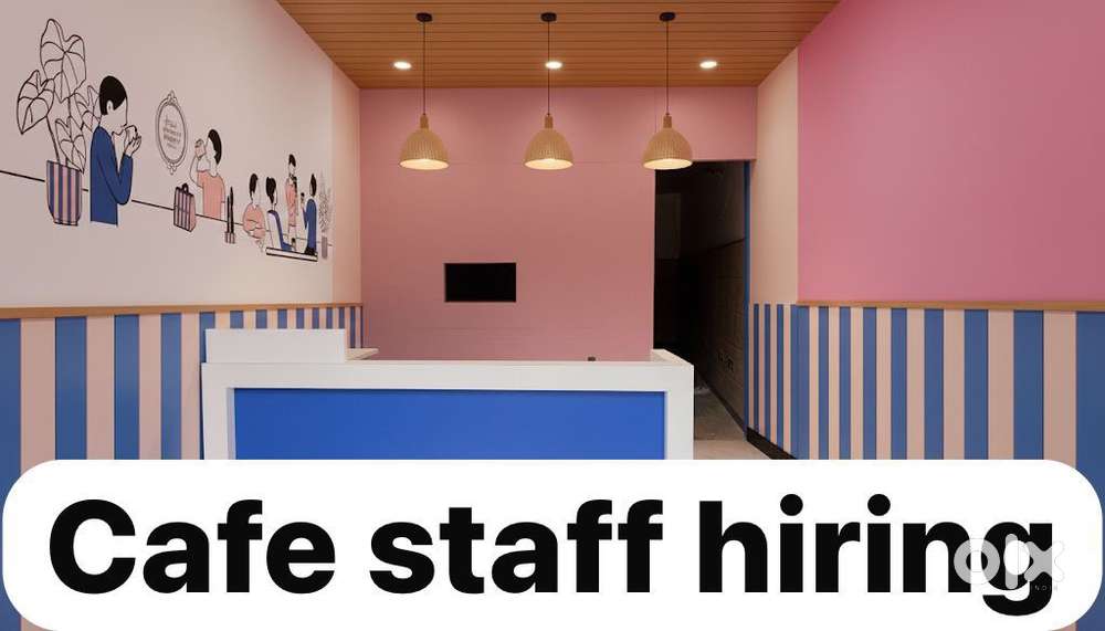 Cafe staff Male/female need in Mansarover