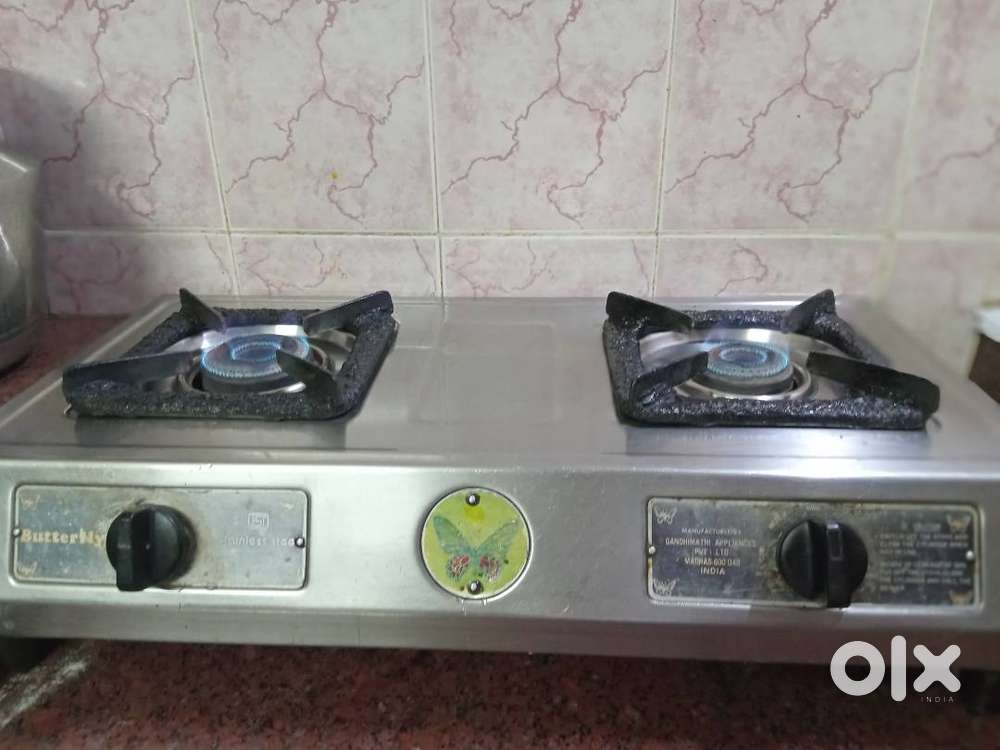 Gas stove Two burners Butterfly brand