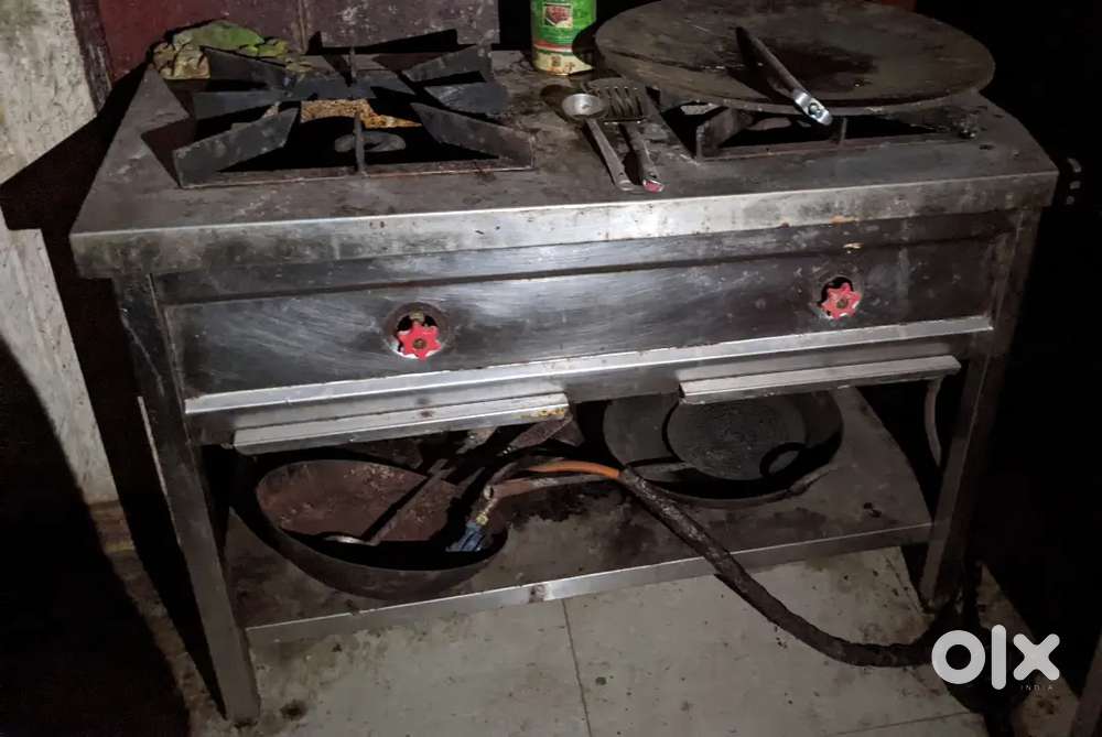 GAS BHATI WITH 2 BURNERS