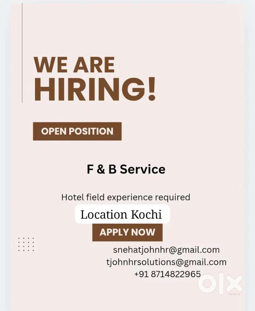 Food & Beverages Service