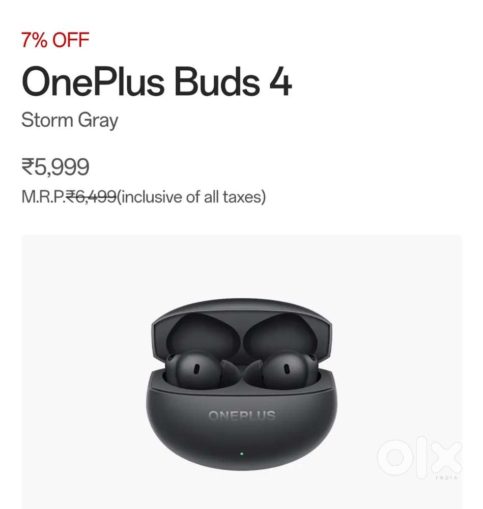 Oneplus buds 4 with box