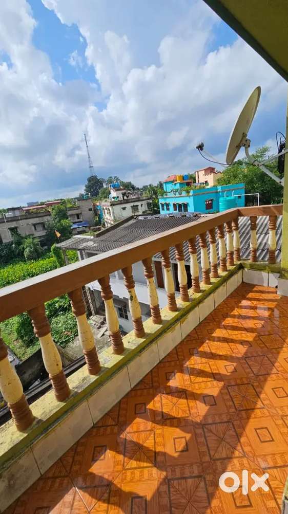 It is 2 BHK independent house with open terrace.