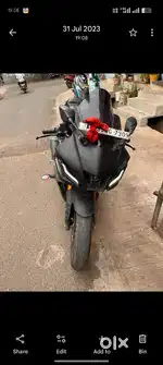 Bike is less driven and no damage and new display