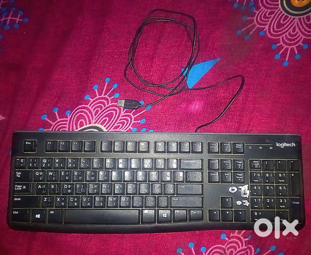 Keyboard K120 Logitech with Stand (FULLY WORKING)