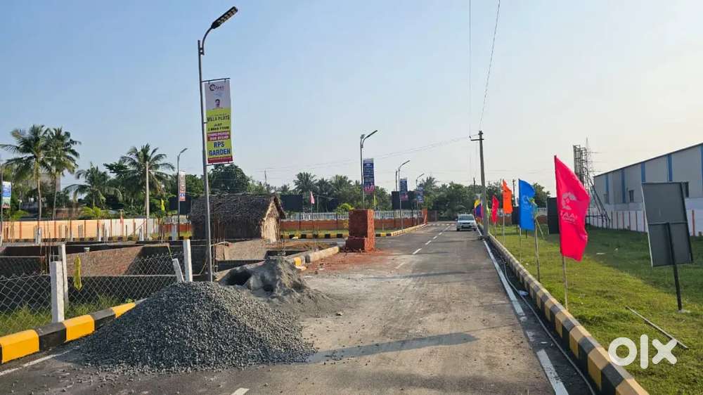 Gated Community Black  Road StreetLights Potable Water EB Avenue Trees