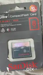SanDisk Ultra CompactFlash 8 Gb Memory Card 30MB
