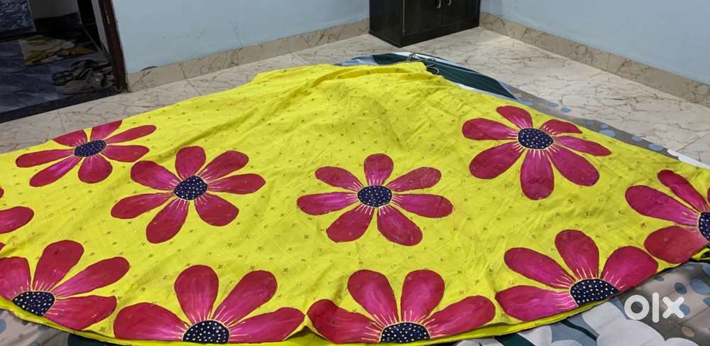 Hand painted skirt