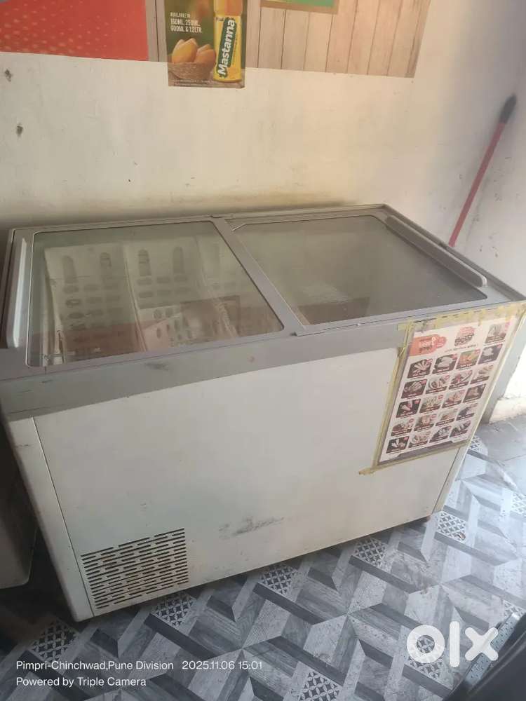 Ice cream freezer commercial