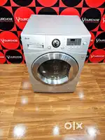 $#$Lg direct drive 8/6 kg sliver colour front load washing machine!!