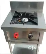 Commercial Kitchen Burner Tables Equipments Stainless Steel Gates