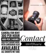 Canon 200D camera for rent