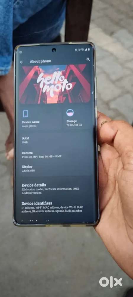 Motorola g 85 sell or exchange 1 month old  Vivo k exchange kena h bas