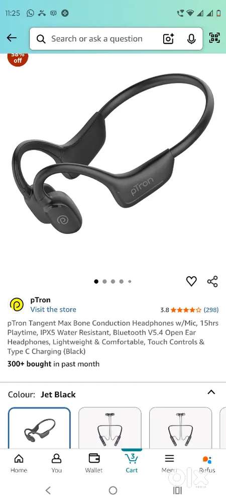 Ptron earphones for sale