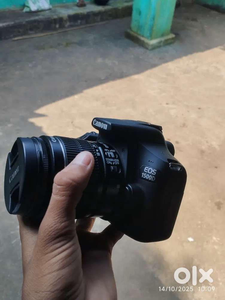 Canon 1500D + 18-55mm lens