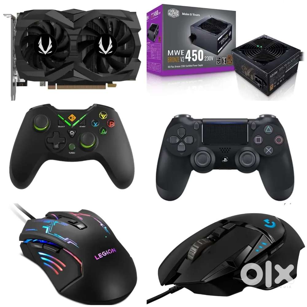Zotac gtx 1660 super, Psu Cm v2 450w, gaming mouse and controller