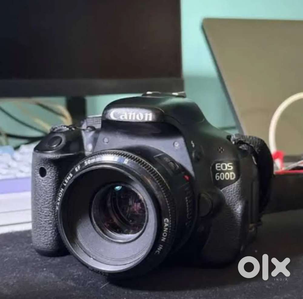 Canon 600d with 50mm lens