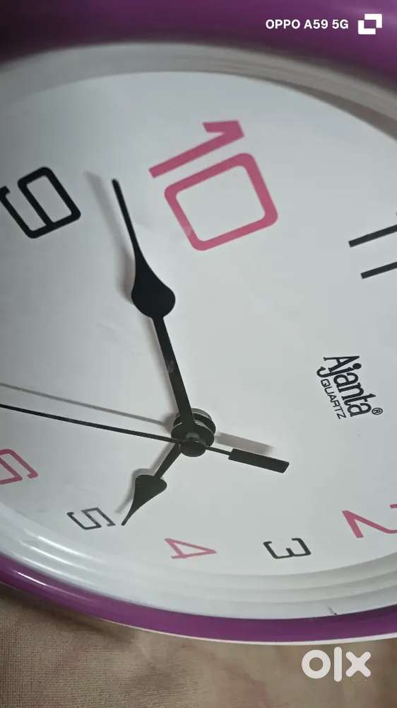 Ajanta clock Brand new