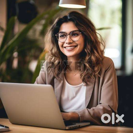 Neef A Receptionist For Office Work Girls Required