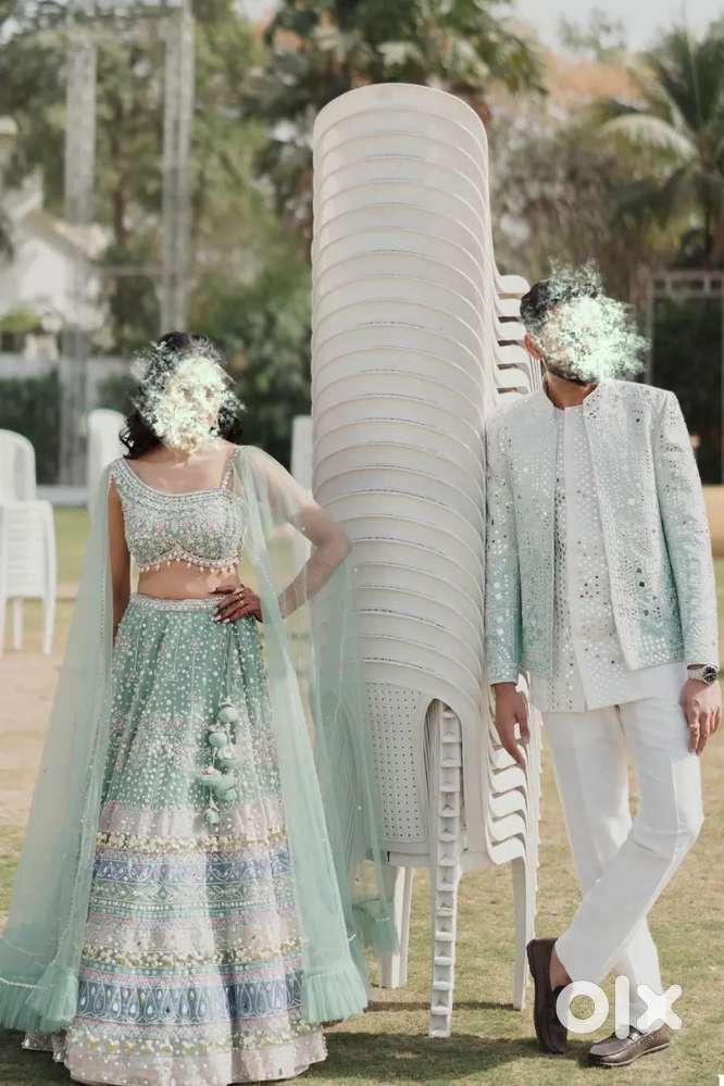 Mirror work Abhinav Mishra outfit