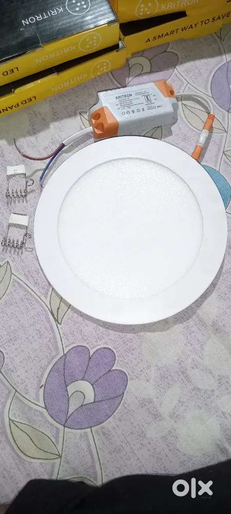 KRITRON LED PANEL LIGHT new condition  (half price under warranty)