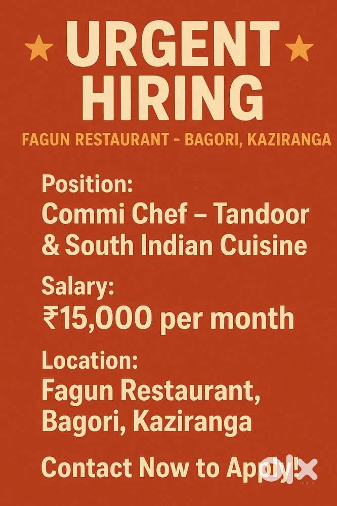 Commi Chef - Tandoori and South Indian