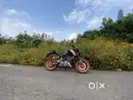KTM Duke 125 for sell single handed bike
