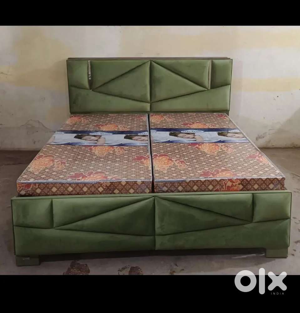Brand new double bed with box storage gurgaon faridabad road