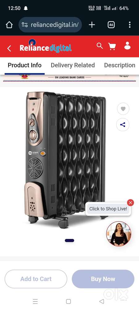 Electronic heater