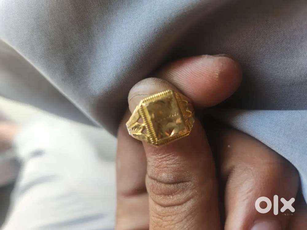 Gold ring for men