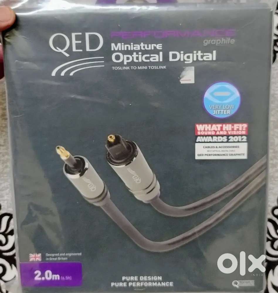 QED optical cable and chromecast audio