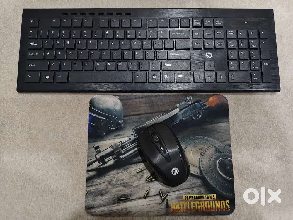 HP wireless keyboard & mouse combo
Wireless Standard Laptop Keyboard