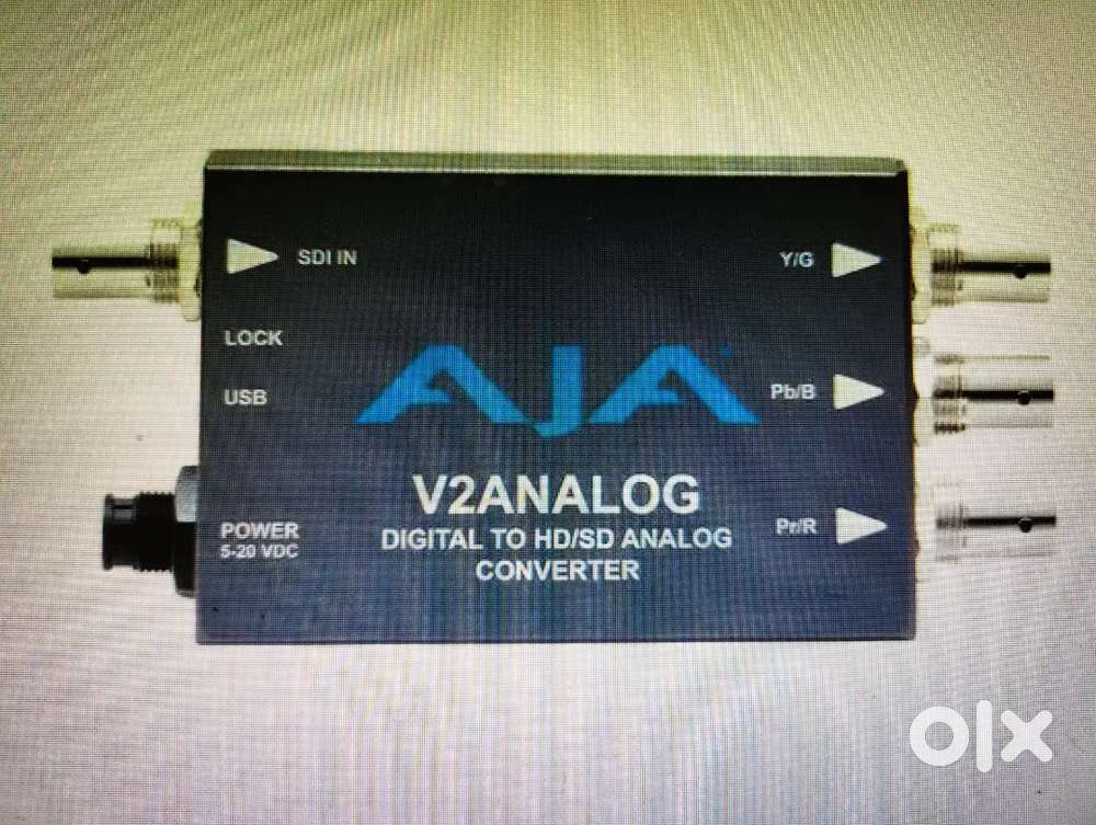 AJA V2ANALOG Mini Converter, New, With Box