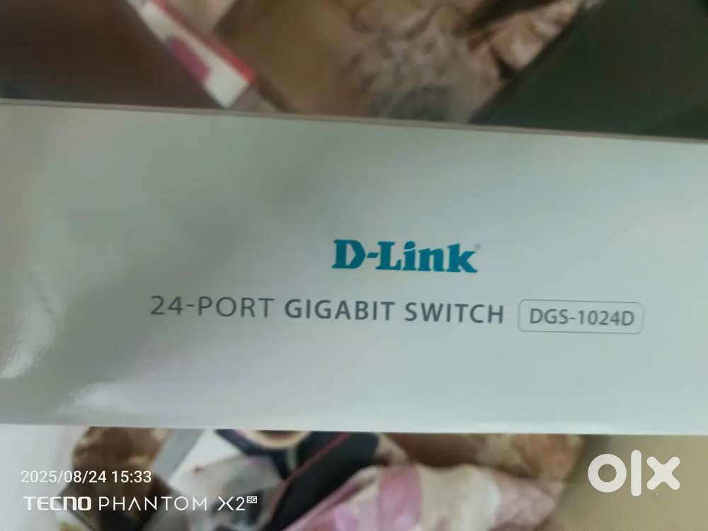 2 pes dlink 24 port switch dgs 1024d