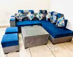 7 Seater L- Shape Sofa