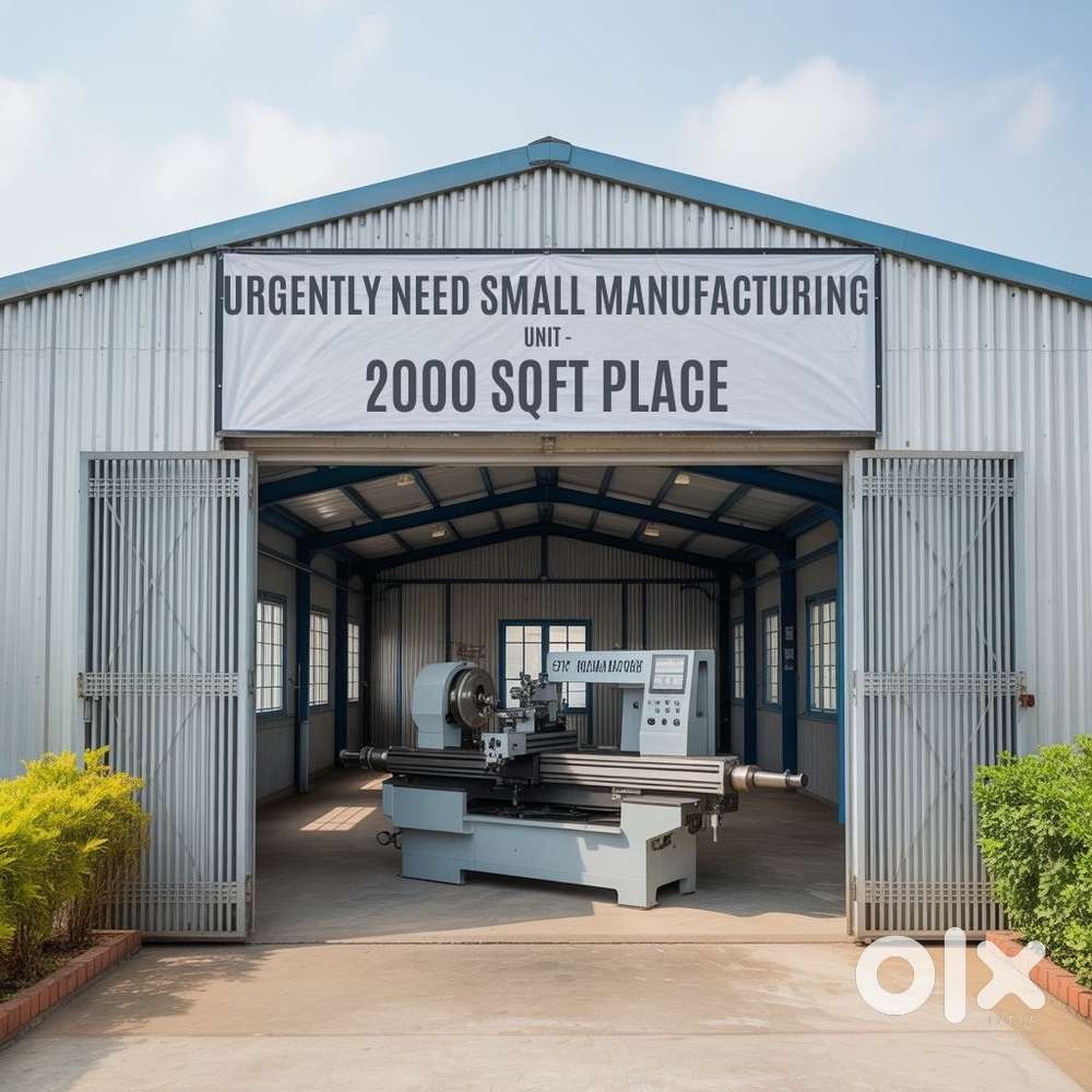 Looking for 2000 Sqft Godown/Shed for Rent