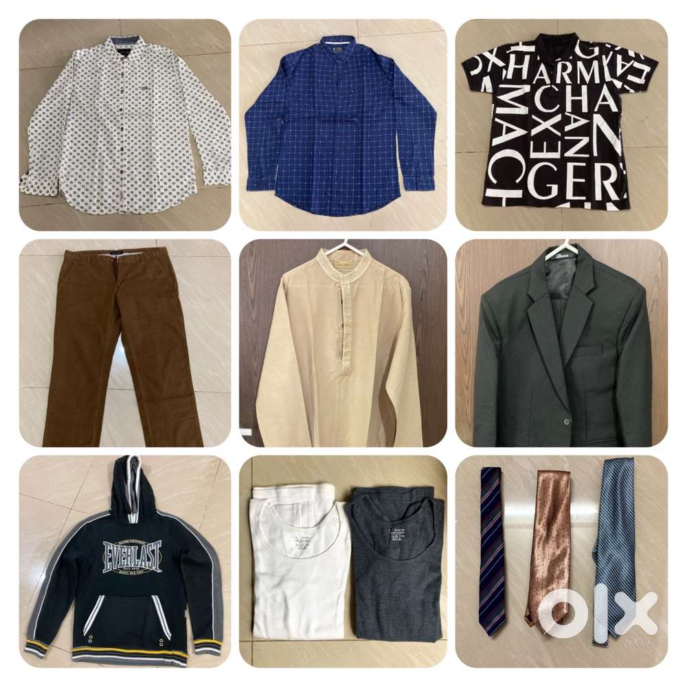 Men's branded Shirts,T-shirt,Trouser,Pant,Suit,Kurta,Woollens & Tie