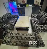 4 sofa with setty nd 1 center table